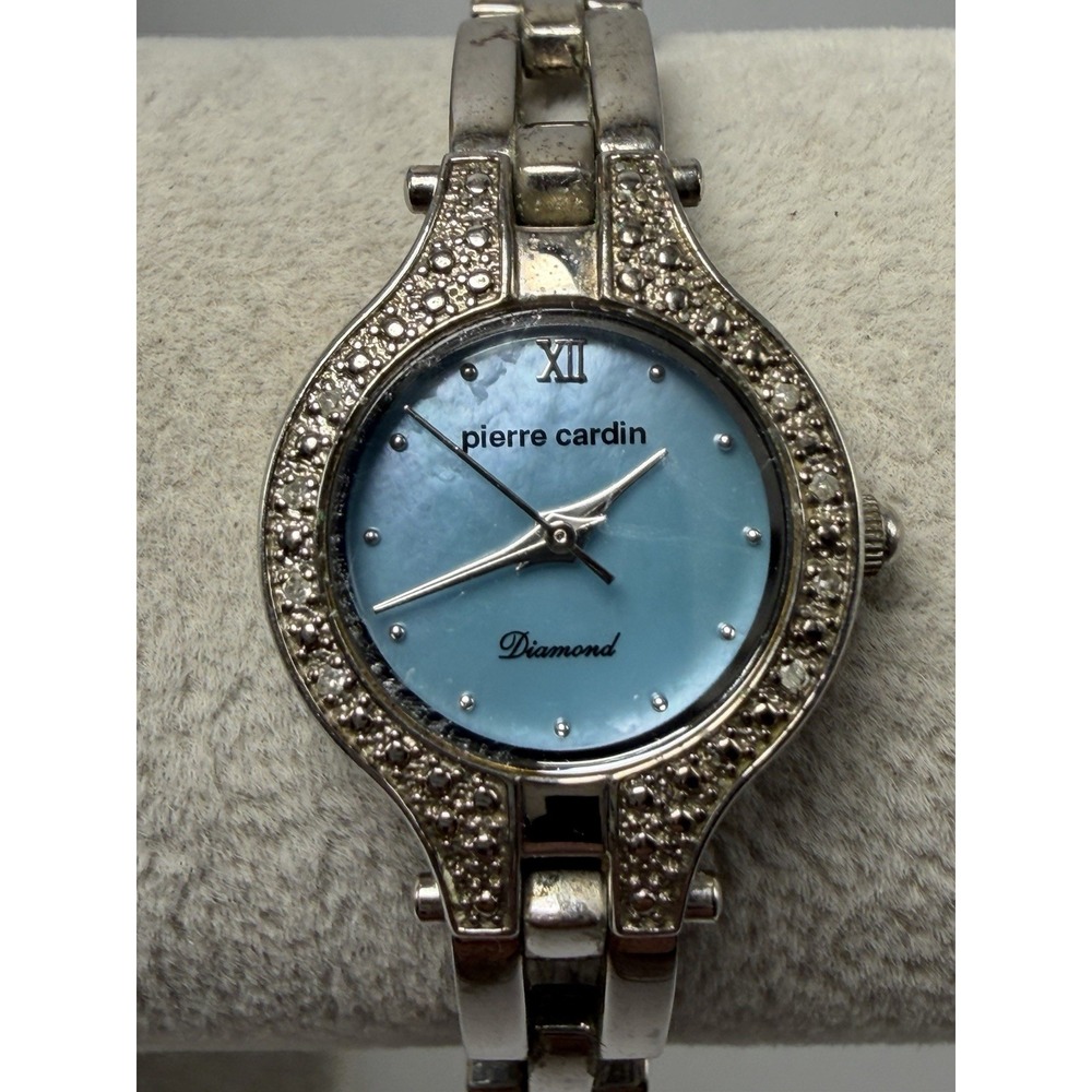 Pierre Cardin PCD4009WU New Battery Ladies MOP Watch 21MM 7.25"